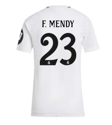 Real Madrid Ferland Mendy #23 Primera Equipación Mujer 2024-25 Manga Corta